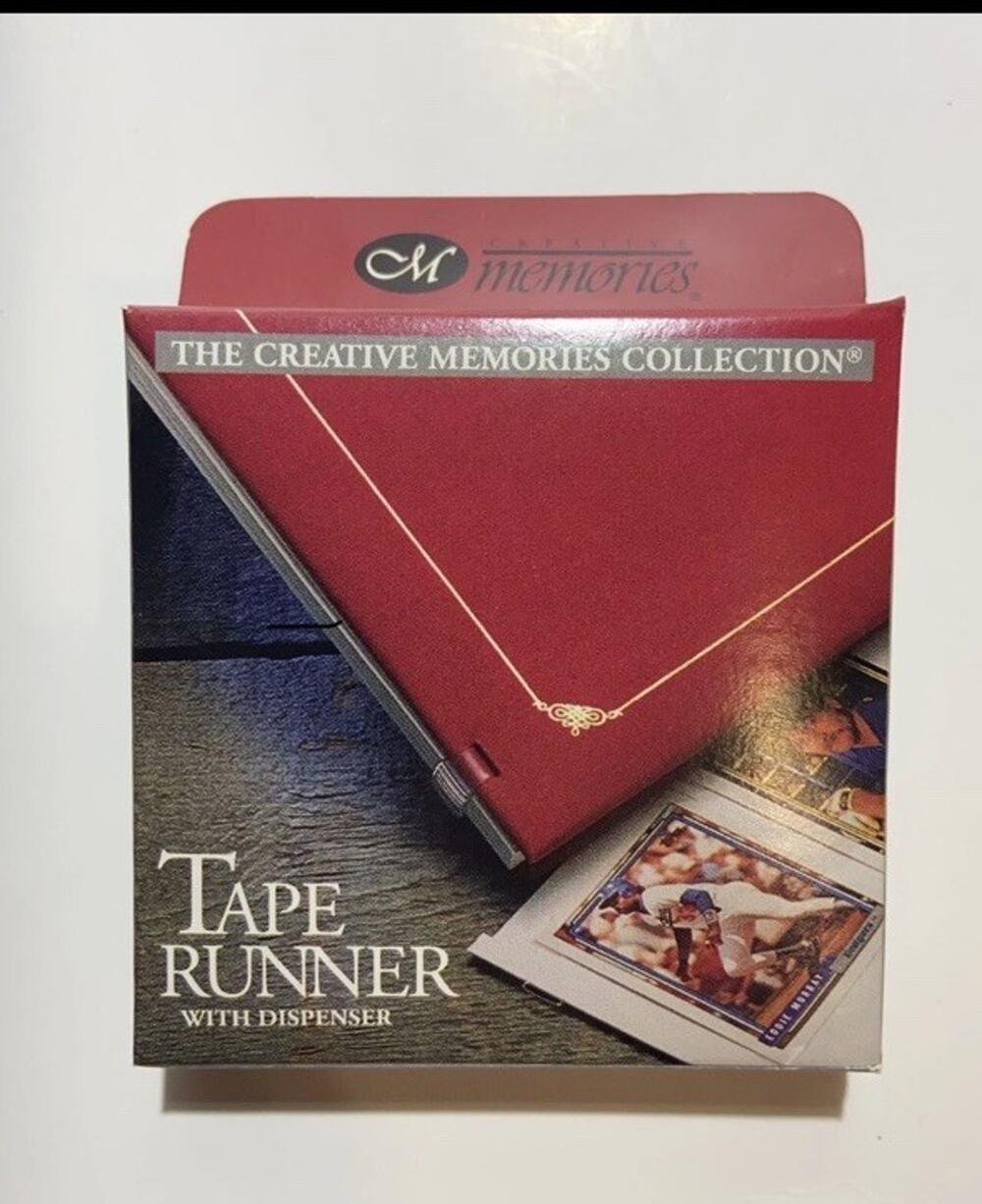 Creative Memories Tape Runner Double-Sided Self Adhesive 33 Feet New